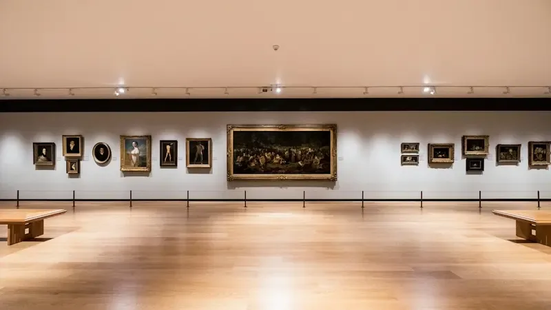 展厅与观展氛围参考图片，非天源展览现场