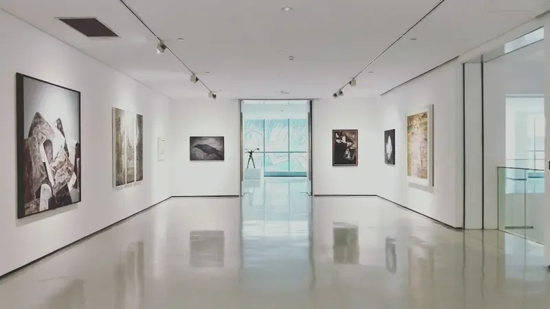 展厅与观展氛围参考图片，非天源展览现场