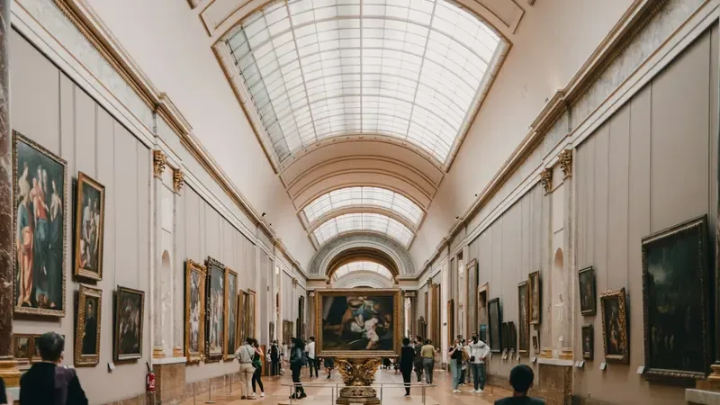 展厅与观展氛围参考图片，非天源展览现场