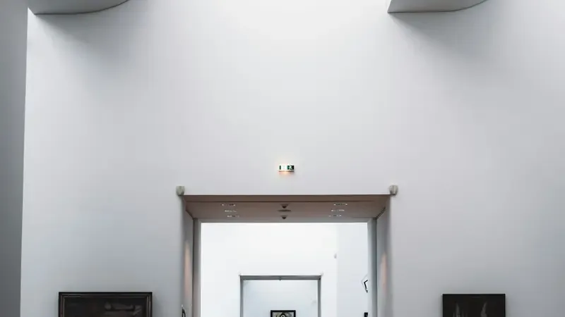 展厅与观展氛围参考图片，非天源展览现场